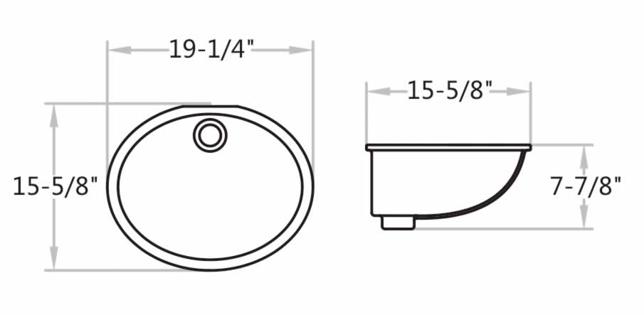 Margaret Round Undermount sink