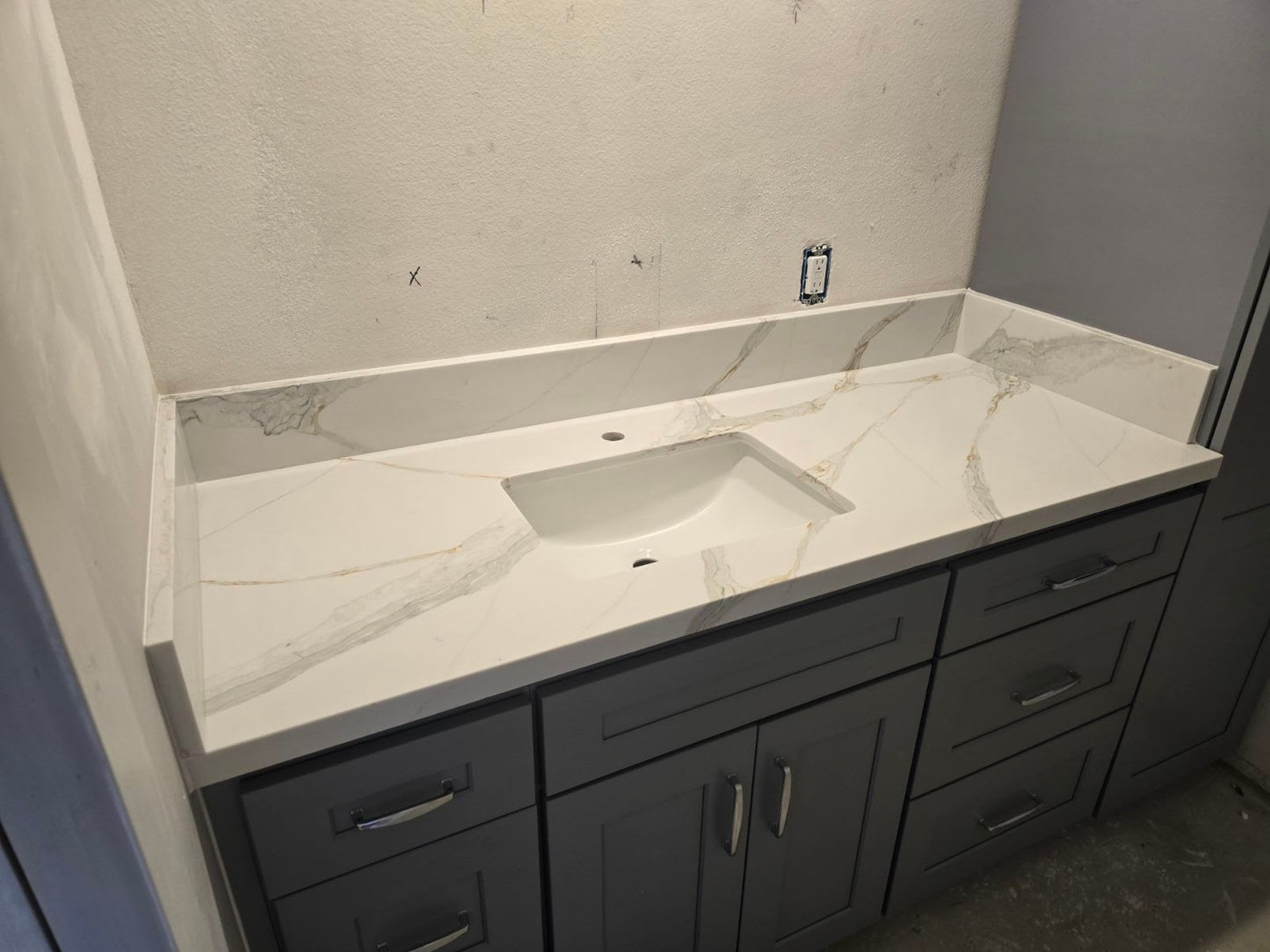 Fantasy Gold Quartz Slab