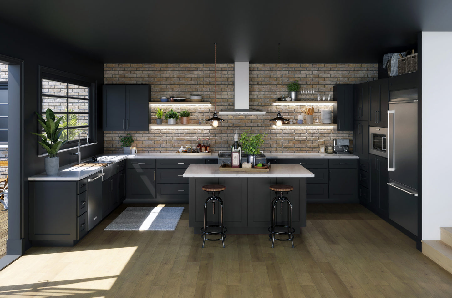 Vintage Black Shaker