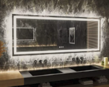 Borealis LED Mirror