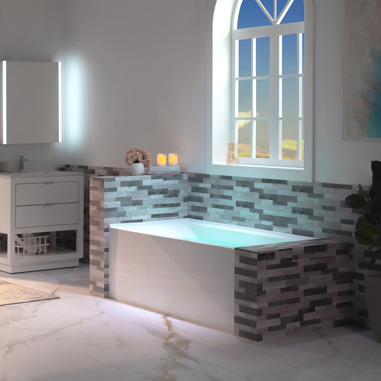 Crique 60" Alcove Bathtub