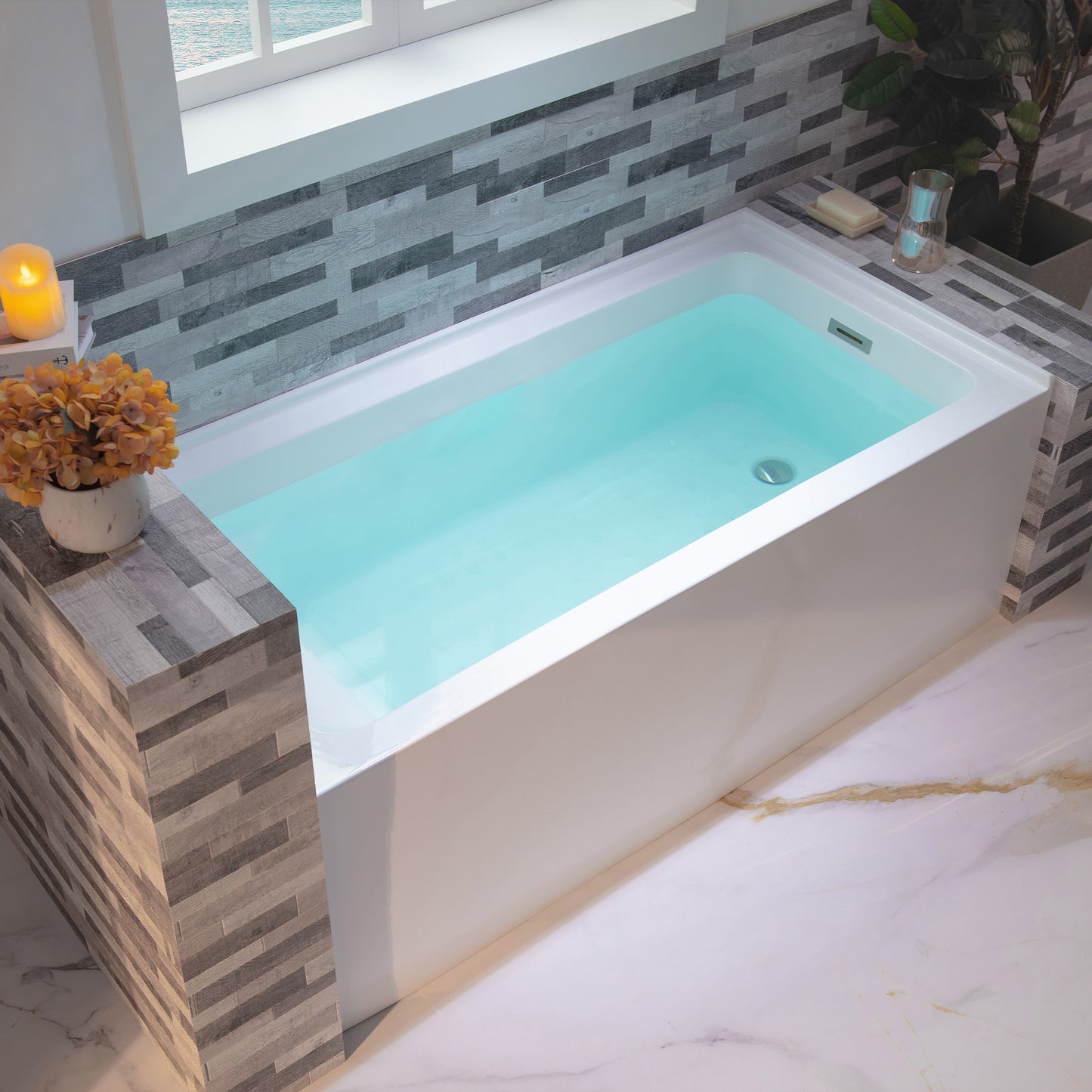 Crique 60" Alcove Bathtub