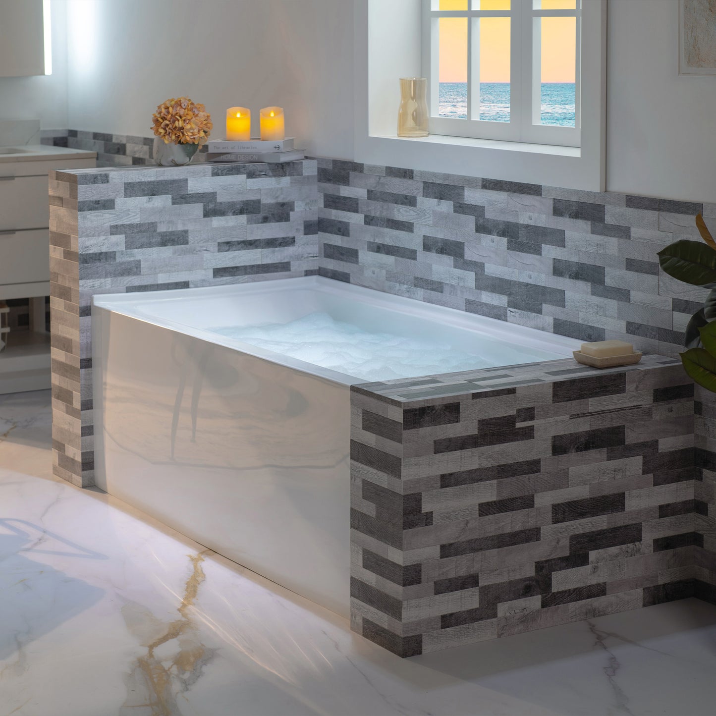 Crique 60" Alcove Bathtub