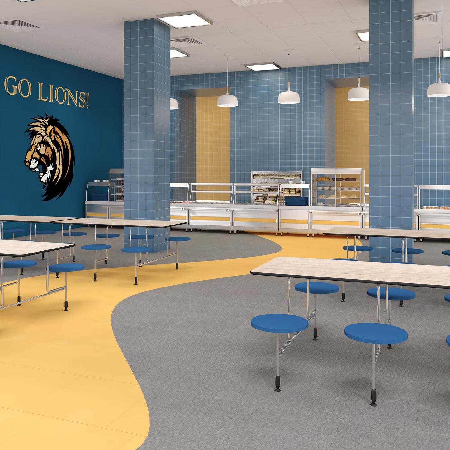 Loften Coal Fabric LVT Glue Down Flooring