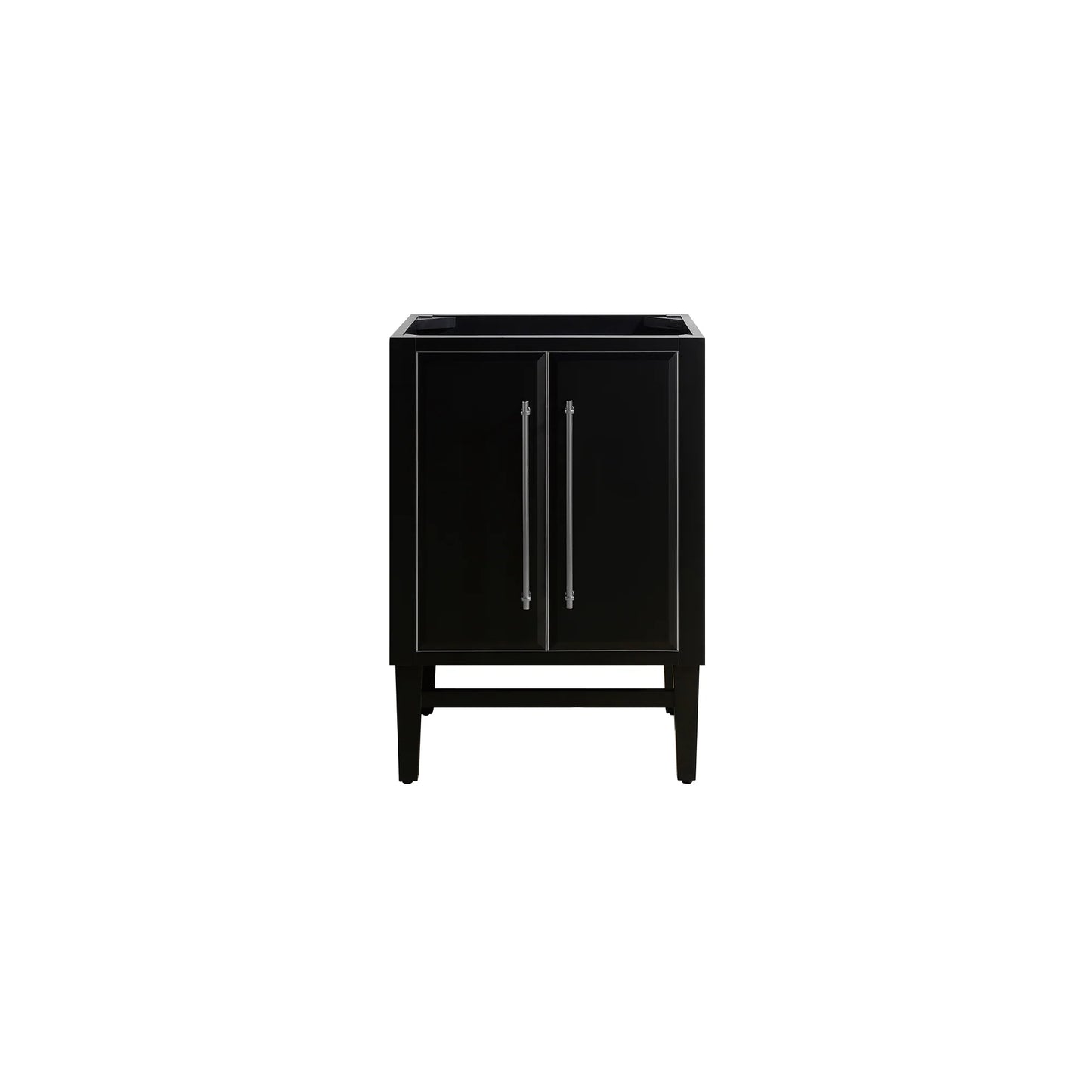 Mason 24" Freestanding Bathroom Vanity with Carrara White Natural Marble Top and Vitreous China Undermount Sink
