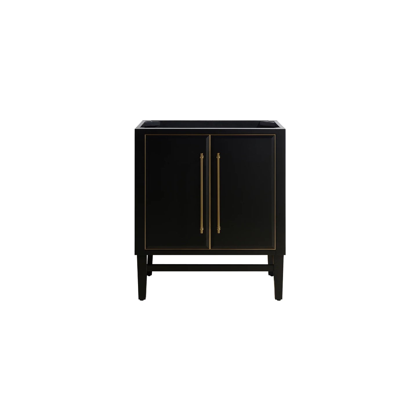 Mason 30" Freestanding Bathroom Vanity with Carrara White Natural Marble Top and Vitreous China Undermount Sink