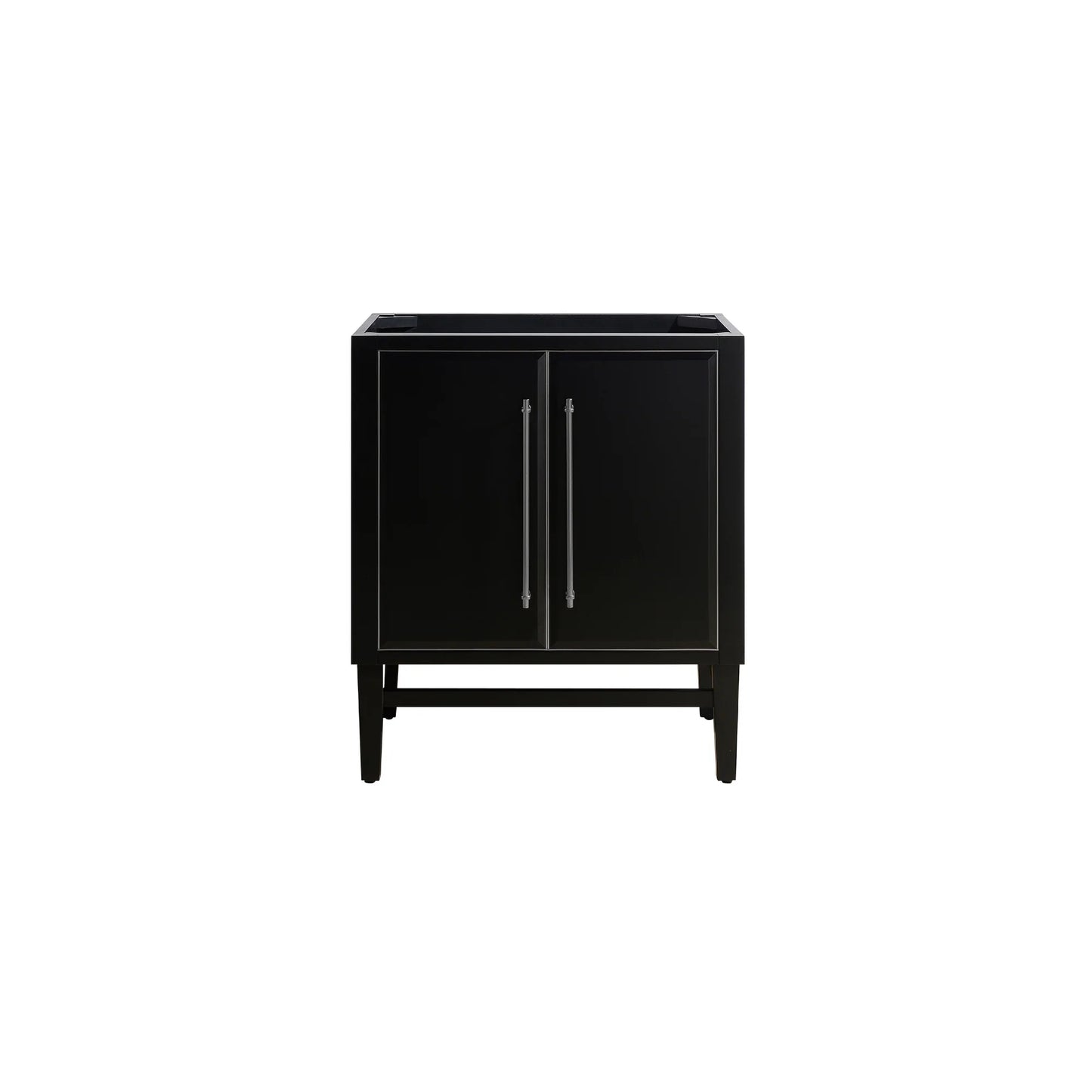 Mason 30" Freestanding Bathroom Vanity with Carrara White Natural Marble Top and Vitreous China Undermount Sink