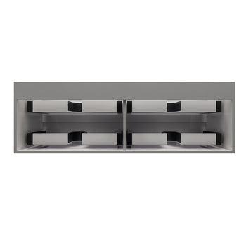 Max 60" Wall Mounted Bathroom Vanity with Reinforced Acrylic Integrated Sink Top