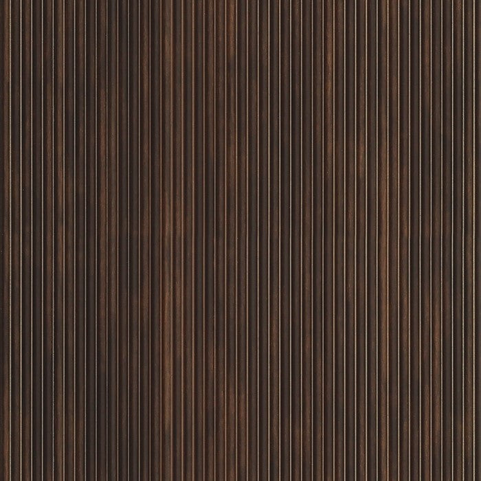 Dark Oak Scallop Polypropylene Interior Decorative Wall Panel