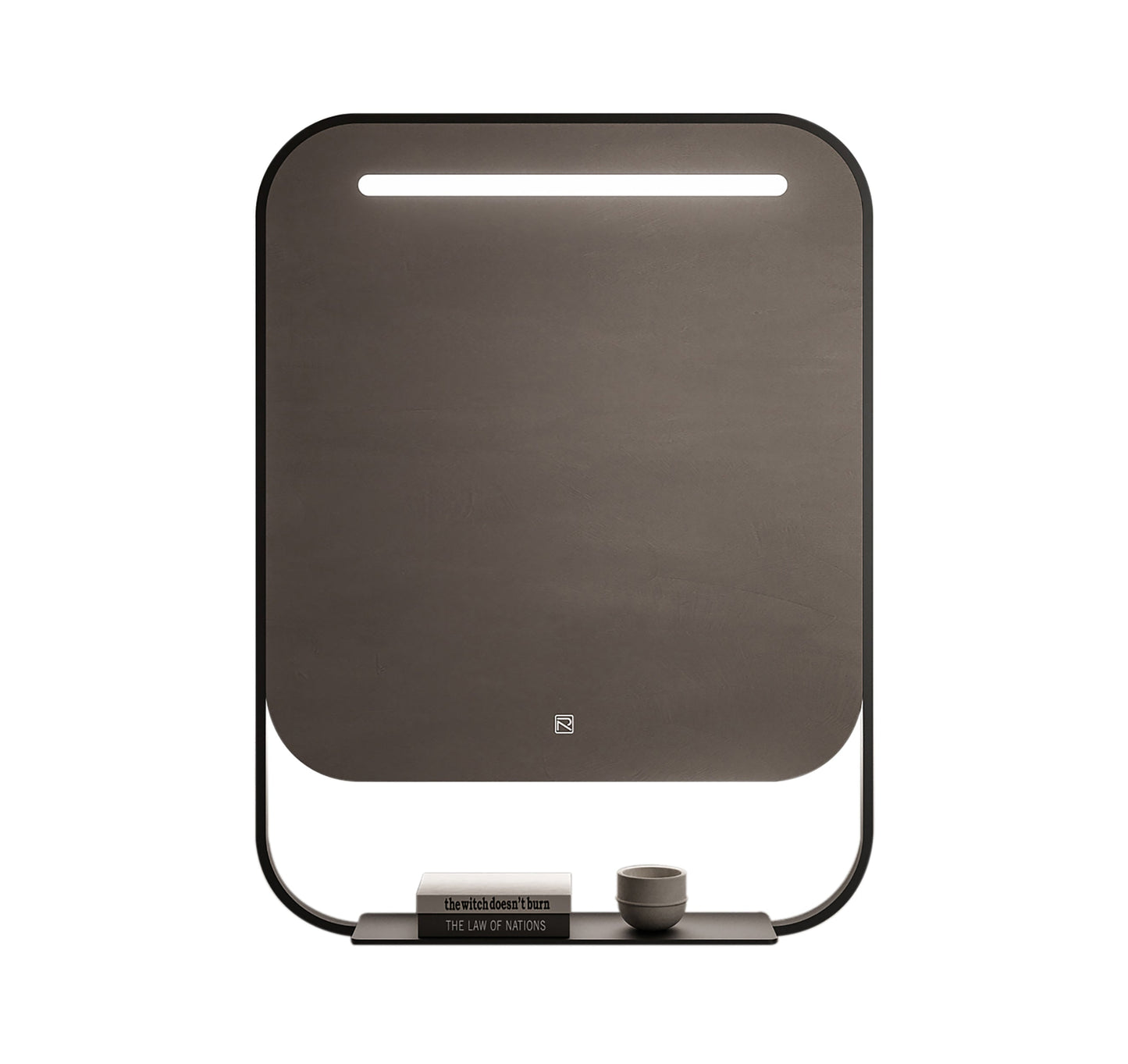VAN Mirror, Matte Black, 30 inch LED