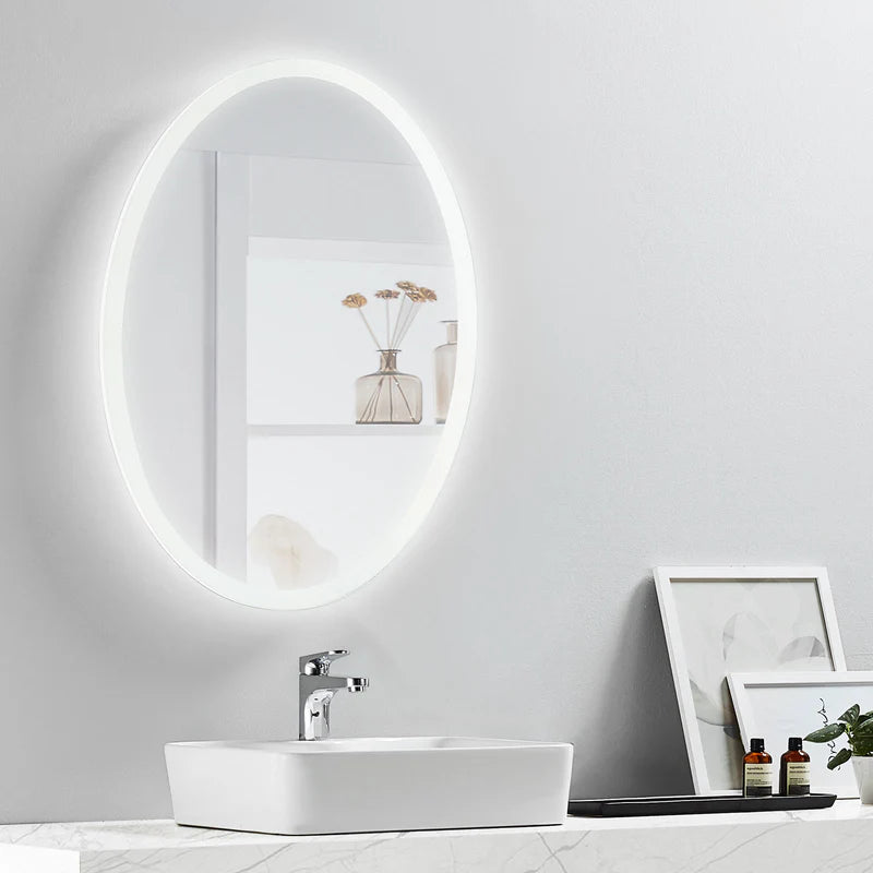 Modern Aurora Frameless LED Mirror