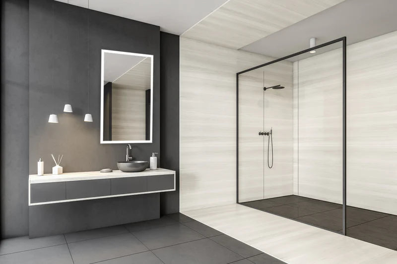 Linea Frameless LED Mirror