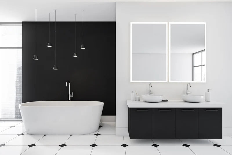 Linea Frameless LED Mirror