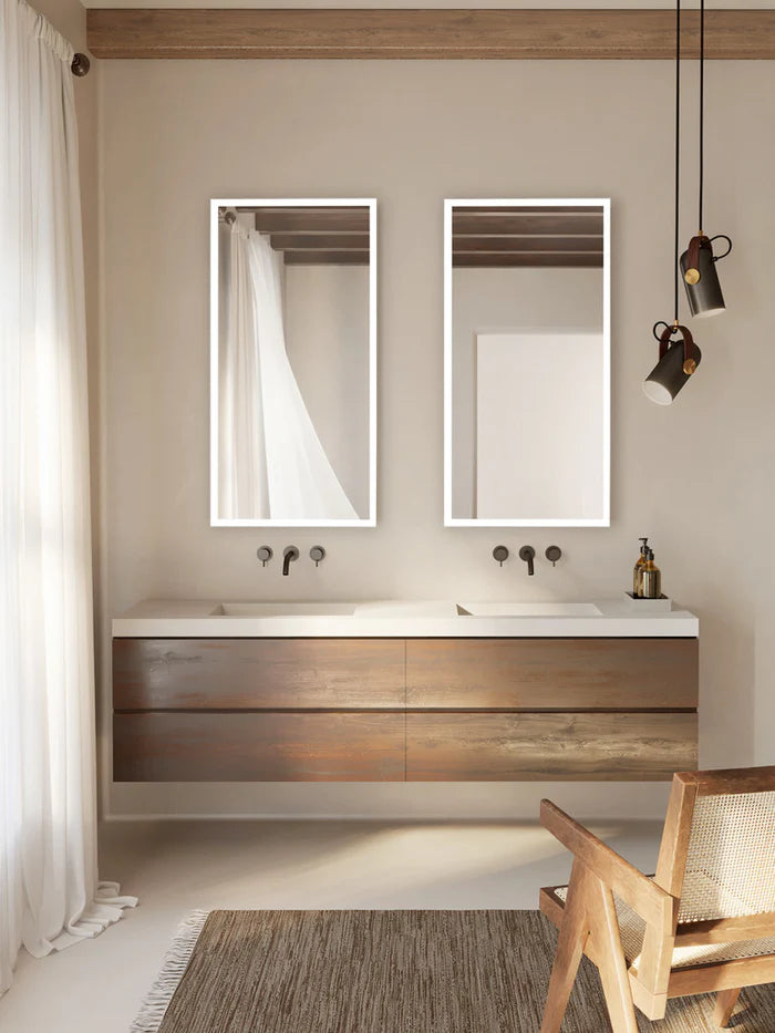 Linea Frameless LED Mirror