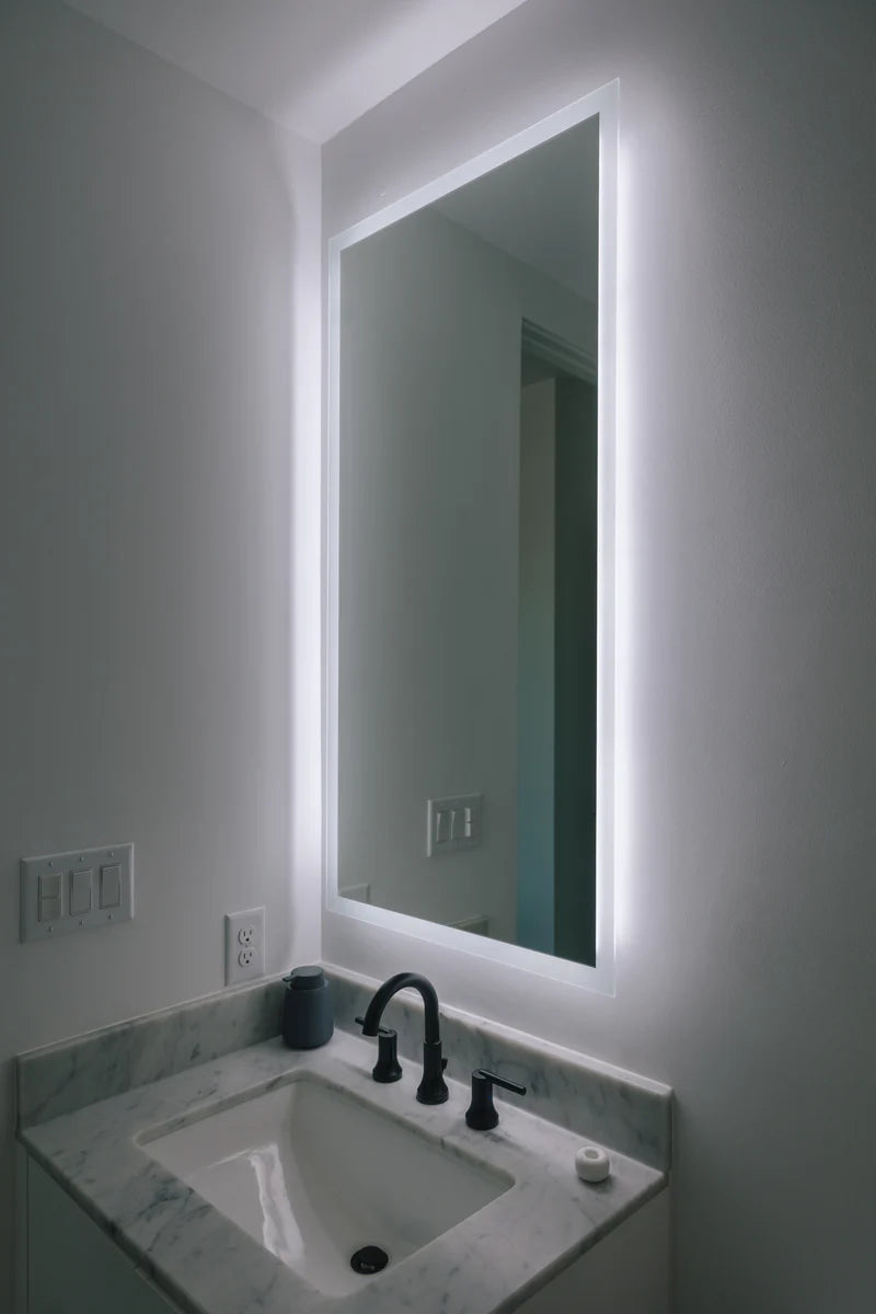 Linea Frameless LED Mirror