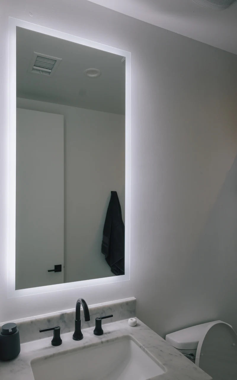 Linea Frameless LED Mirror