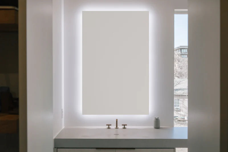 Linea Frameless LED Mirror