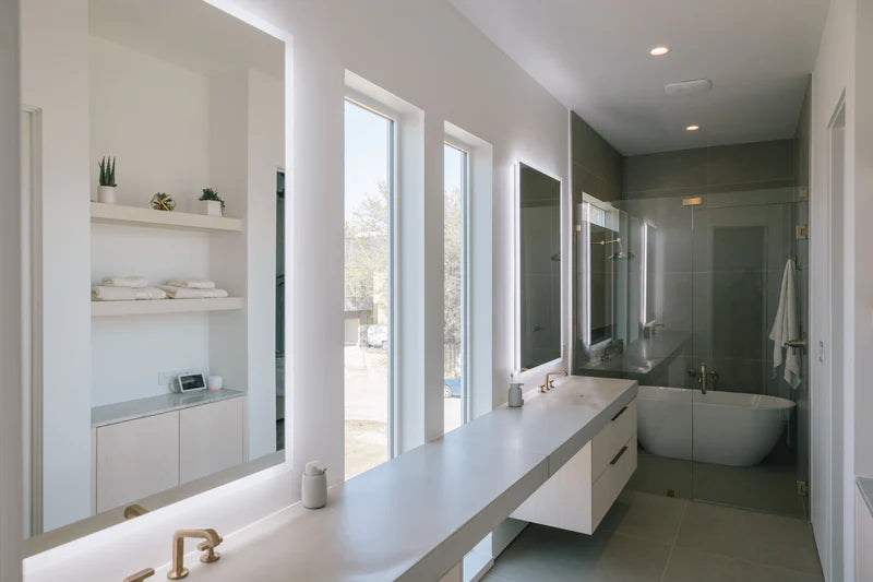 Linea Frameless LED Mirror