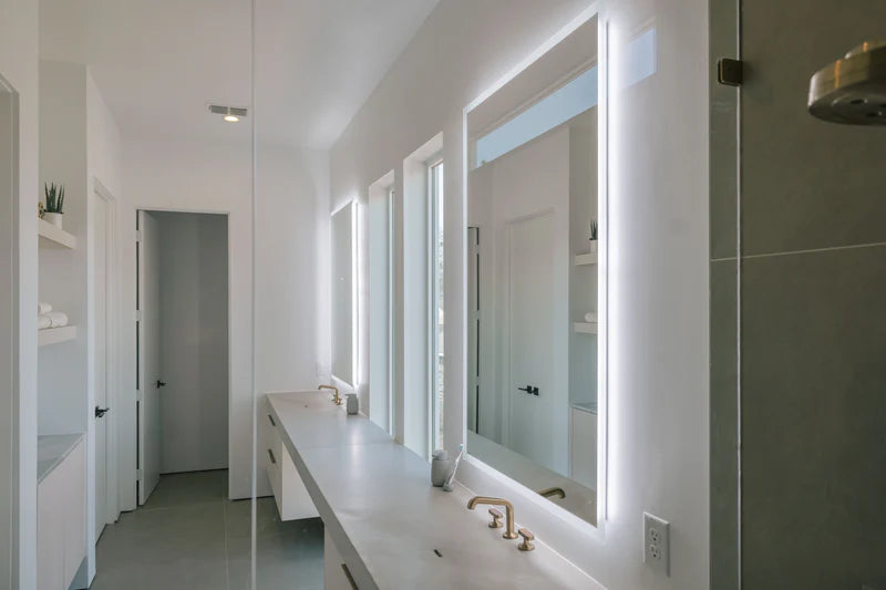 Linea Frameless LED Mirror