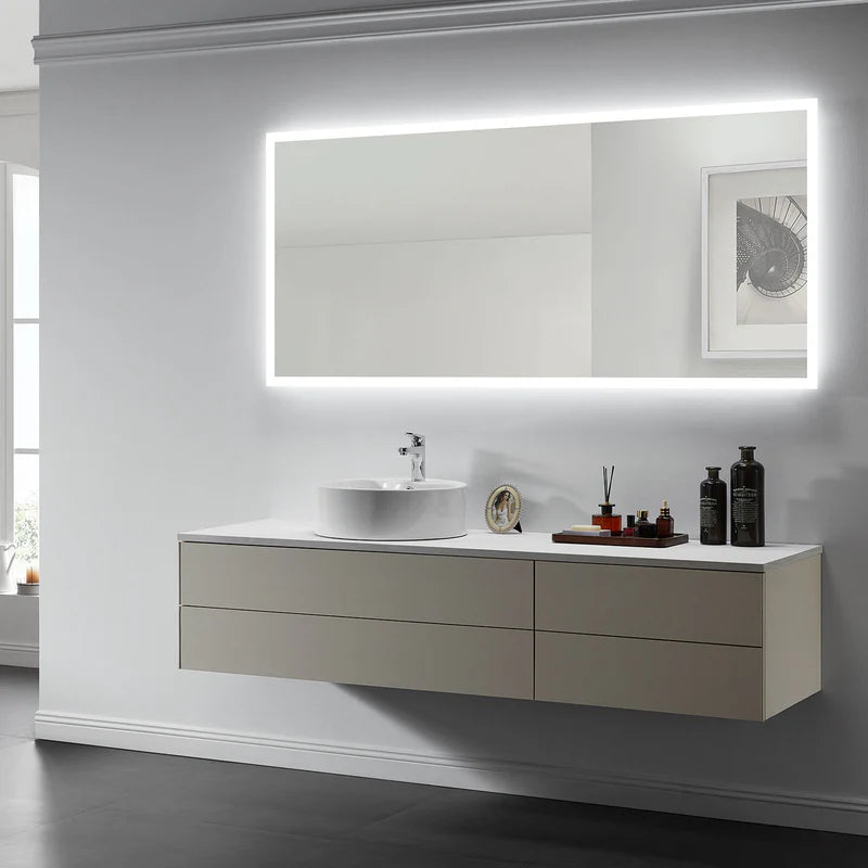 Linea Frameless LED Mirror