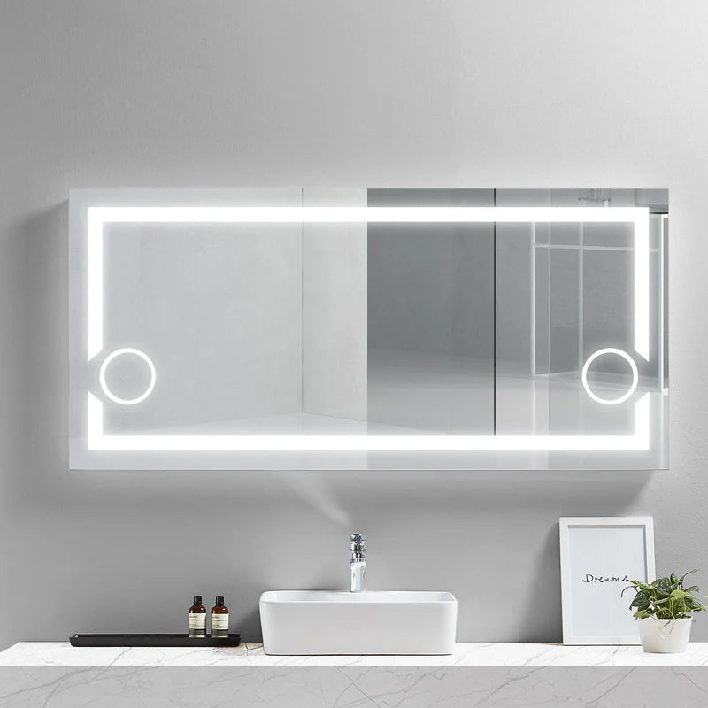 Gemini Frameless LED Mirror