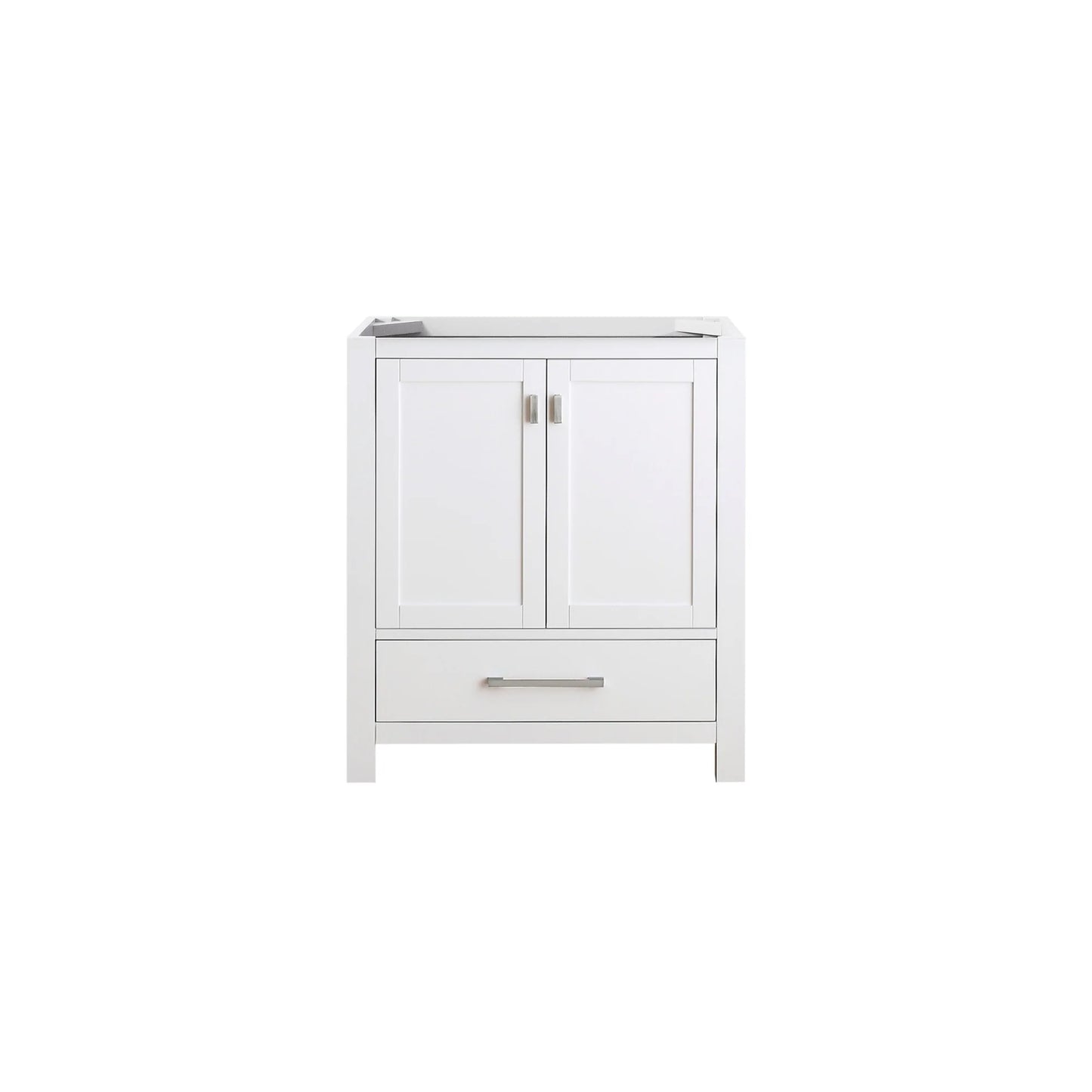 Modero 30" Freestanding Bathroom Vanity with Stone Top and Vitreous China Undermount Sink