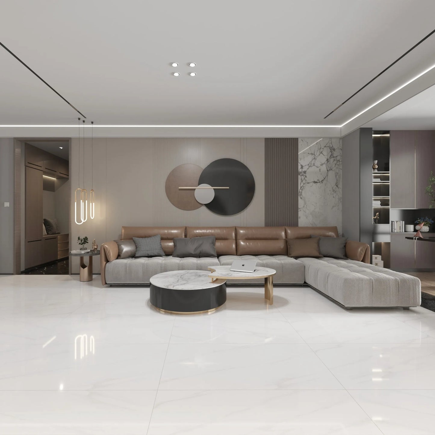 Marmol Aspen Porcelain Tile