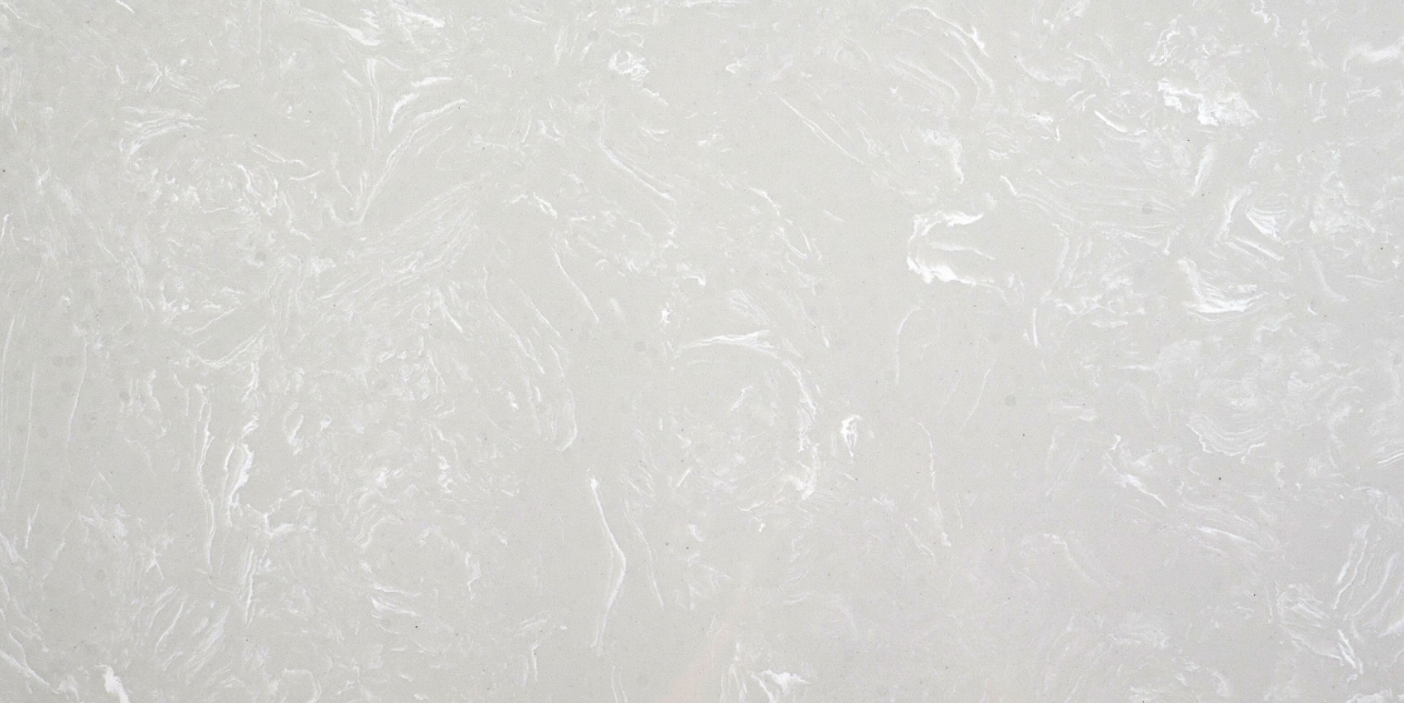 Mist White Marble Composite Shower Wall Panel