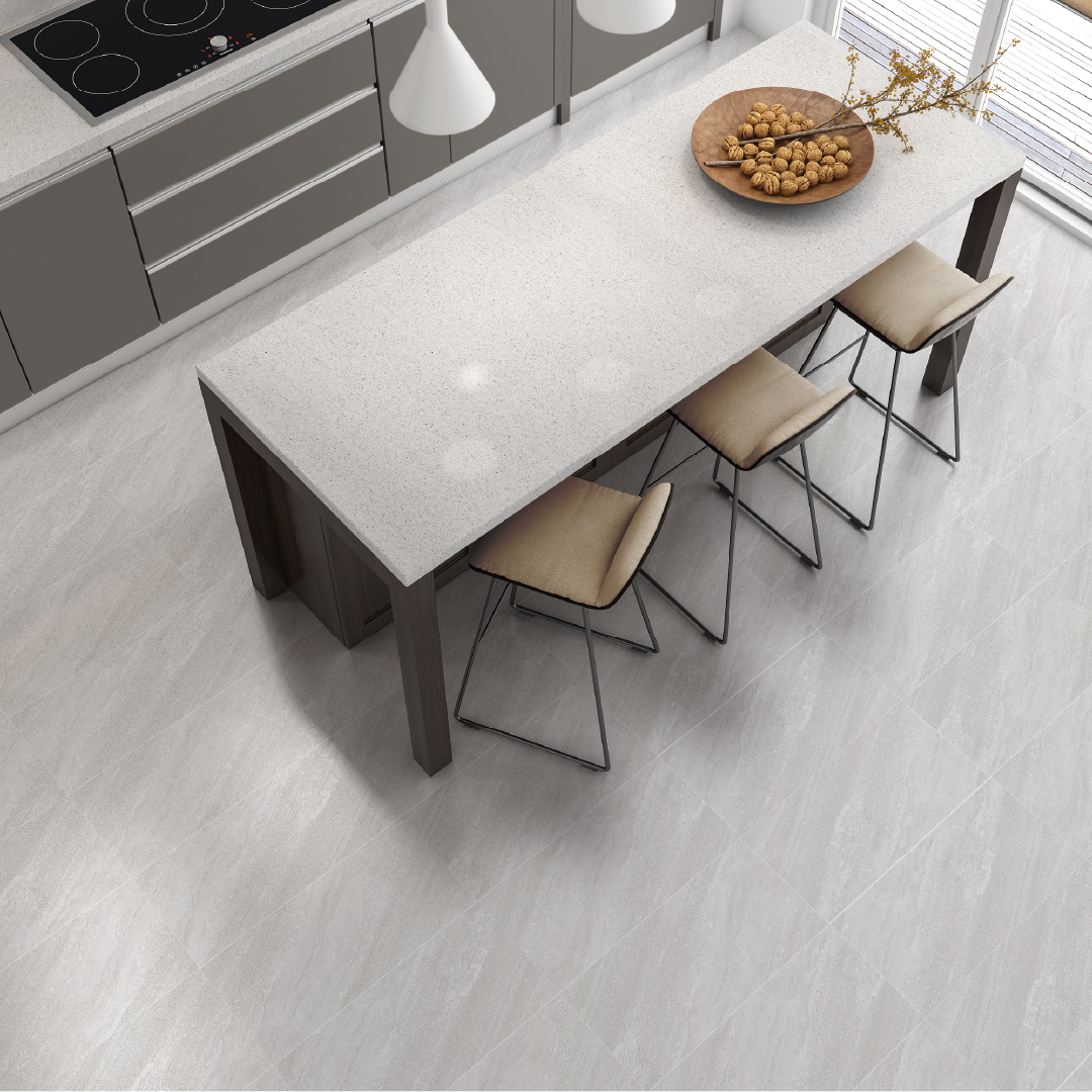 Moonstone Silver Semi Porcelain Tile