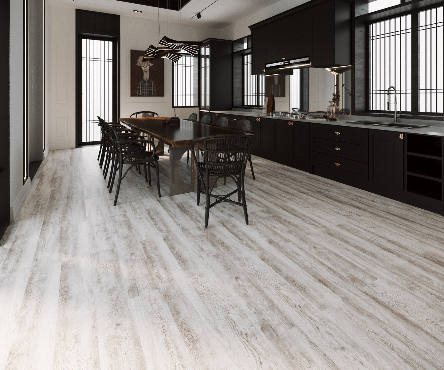 NASA Skylab Waterproof SPC Flooring
