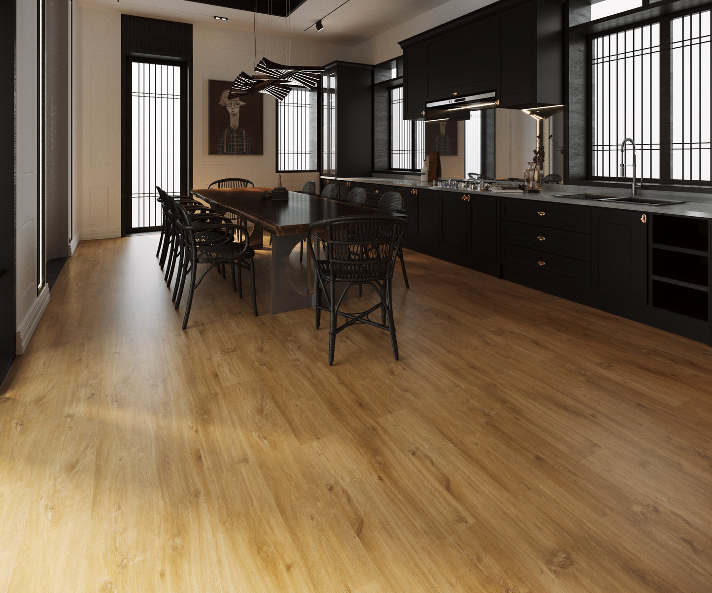 NASA Stardust Waterproof SPC Flooring
