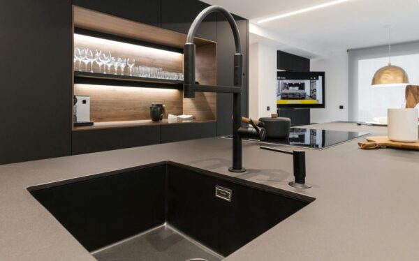 Lapitec Essenza Nero Assoluto Italian Porcelain Slab