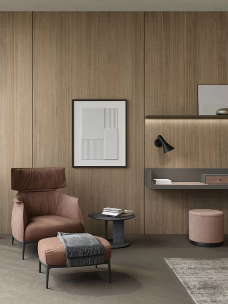 Atlas Plan PorcelainTop™ Noce Canaletto Porcelain Slab