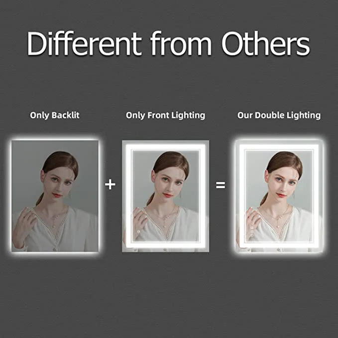 Borealis LED Mirror