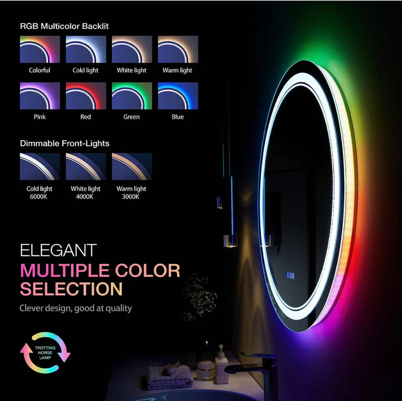 Iris Kuklos LED Mirror