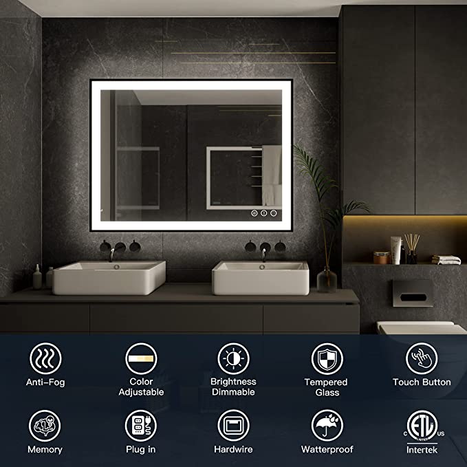 Borealis LED Mirror