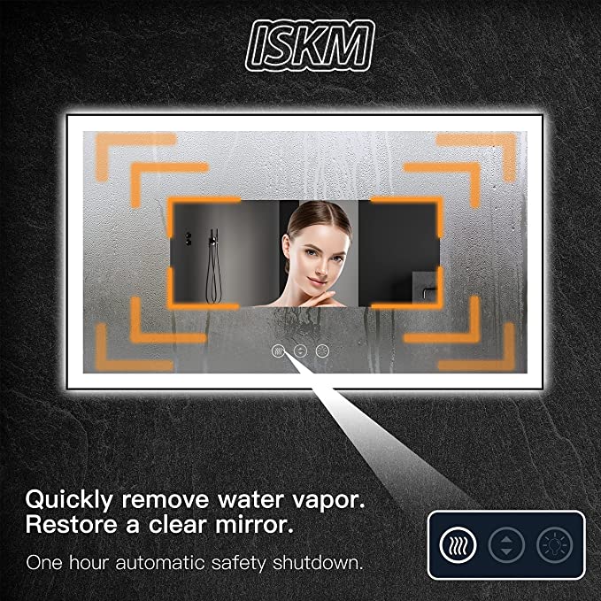 Borealis LED Mirror