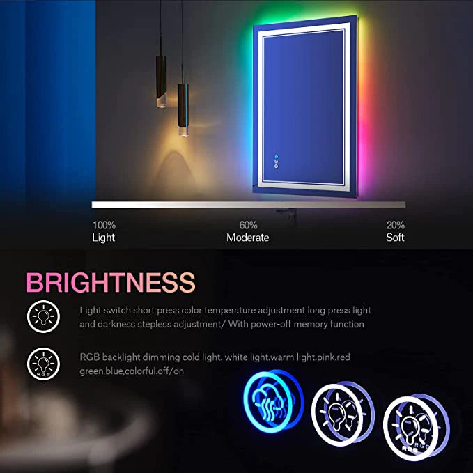Iris LED Mirror