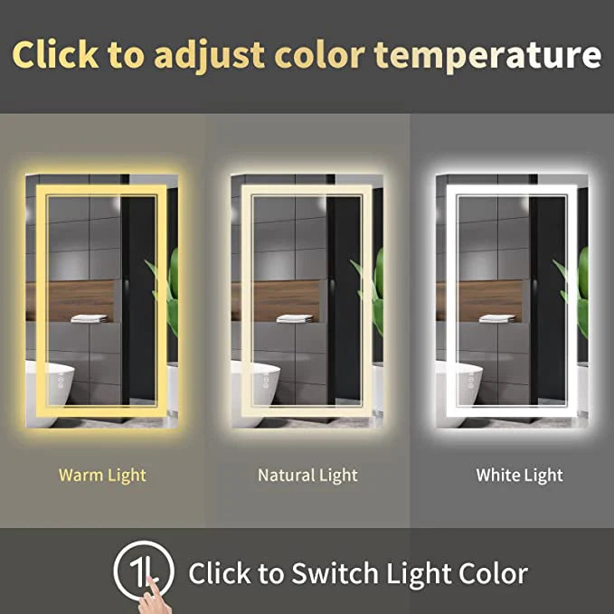 Borealis LED Mirror