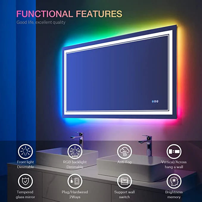 Iris LED Mirror