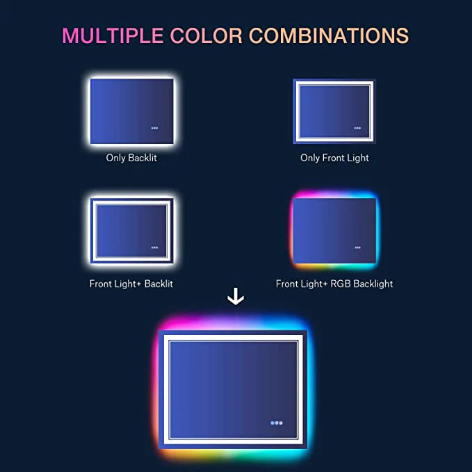 Iris LED Mirror