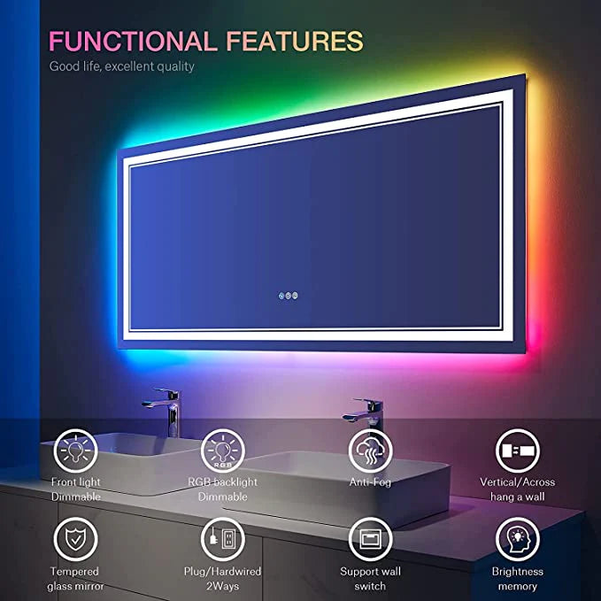 Iris LED Mirror