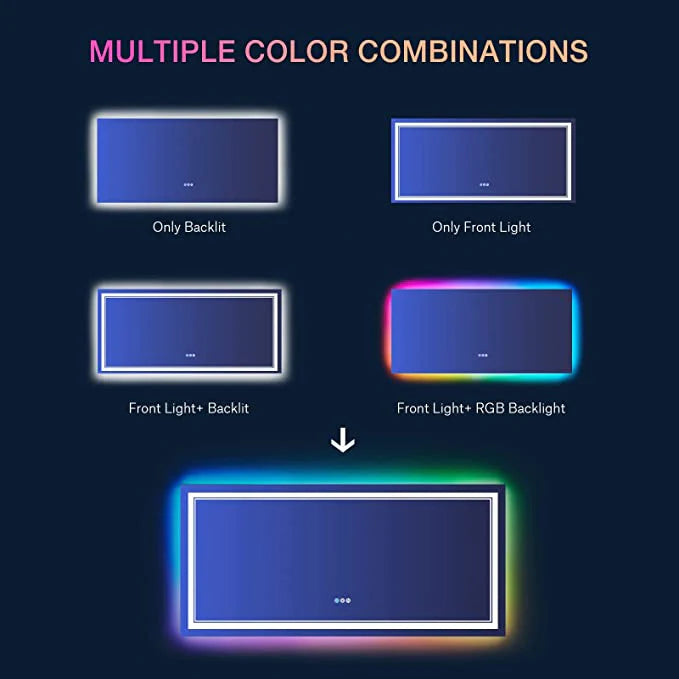 Iris LED Mirror
