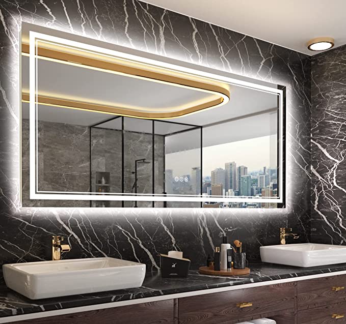 Borealis LED Mirror