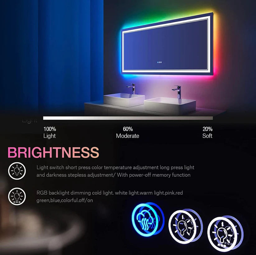 Iris LED Mirror