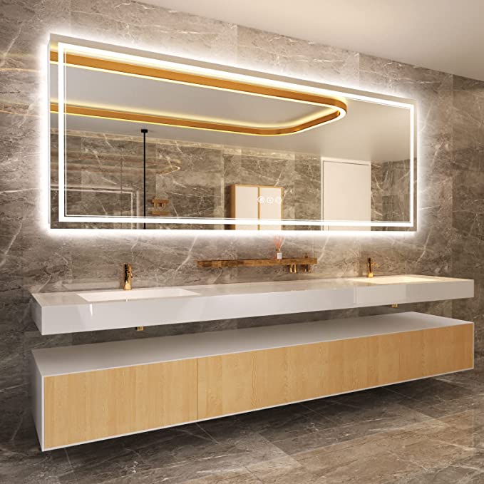 Borealis LED Mirror