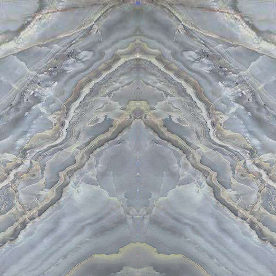 Onyx White Bookmatch PVC Shower / Interior Decorative Wall Panel
