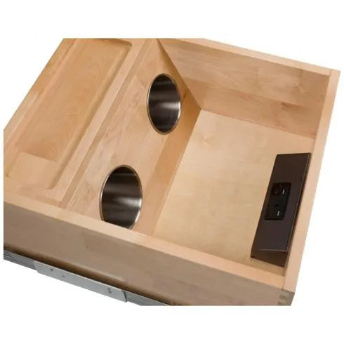 Aarav 15" Powered Vanity Drawer