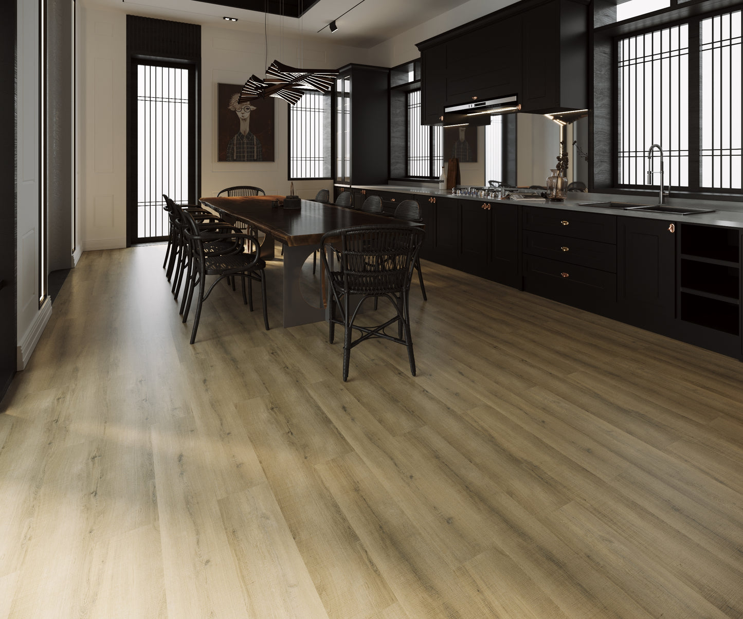 Planet Uranus Waterproof SPC Flooring