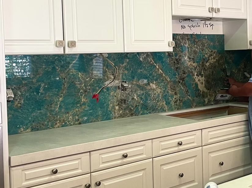 Playa Bahamas Sintera Silica-Free Quartz Slab